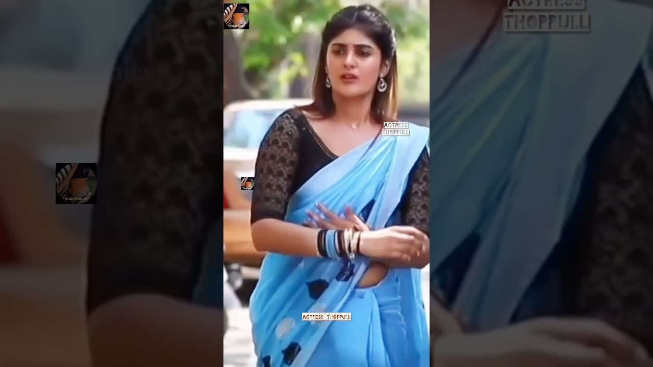 Nimeshika actor saree navel video