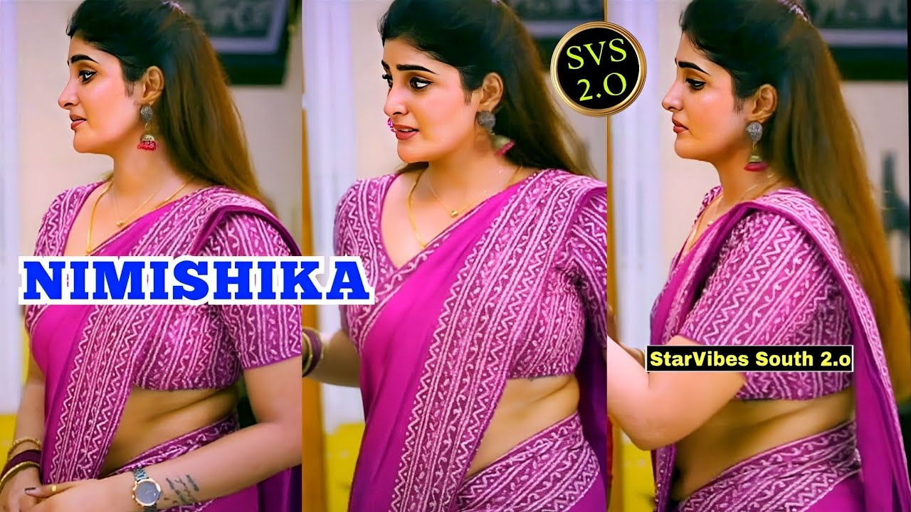 Nimeshika Radhakrishnan Serial Actress|StarVibes South #nimeshikaradhakrishnan