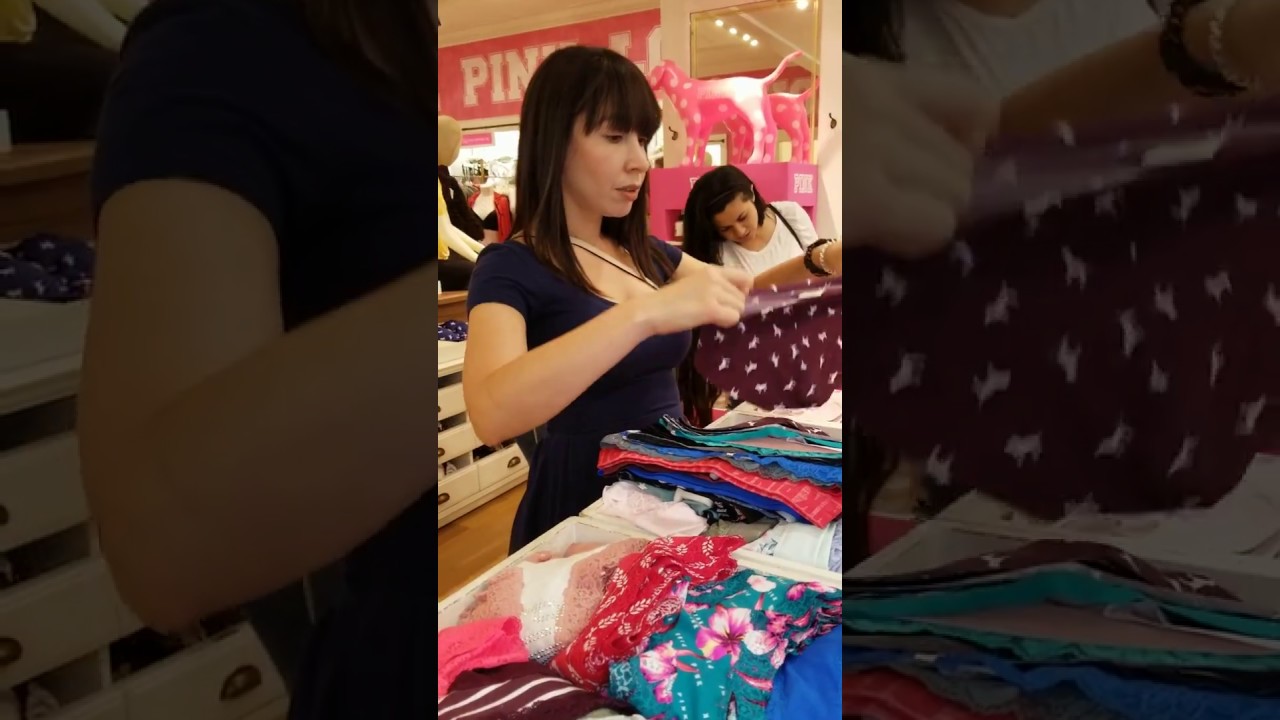 Nina picks the perfect pair of panties