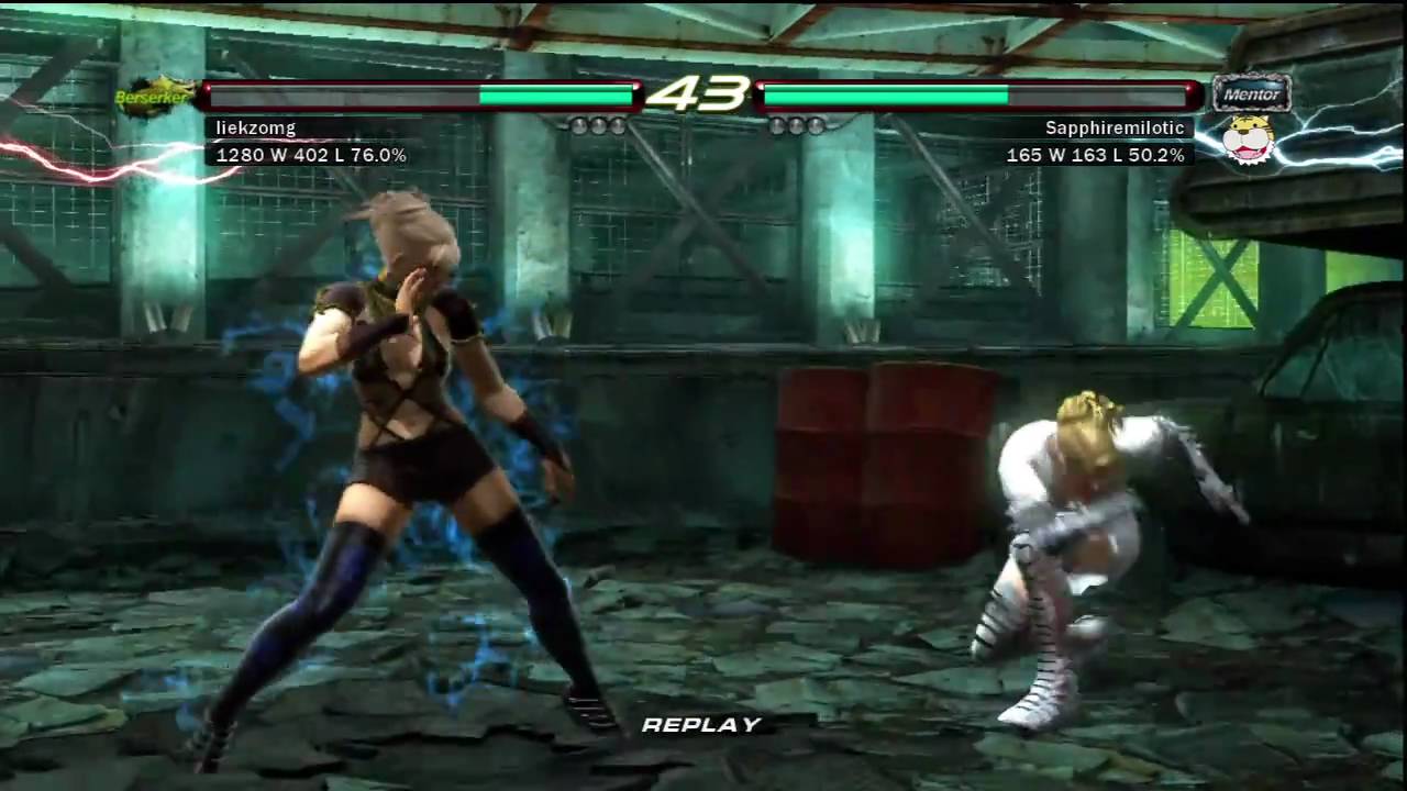 Nina VS Zafina - Tekken 6