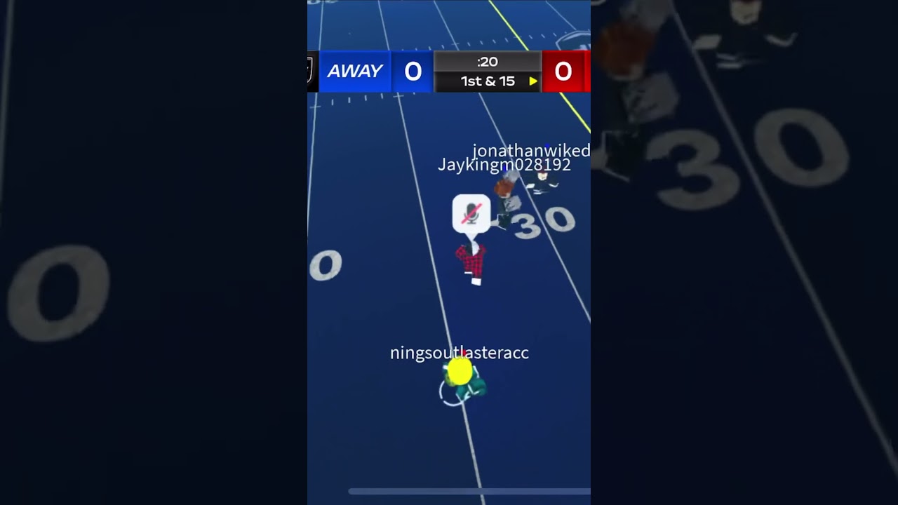 Ning cook that #roblox #infinity #football #nfl #games