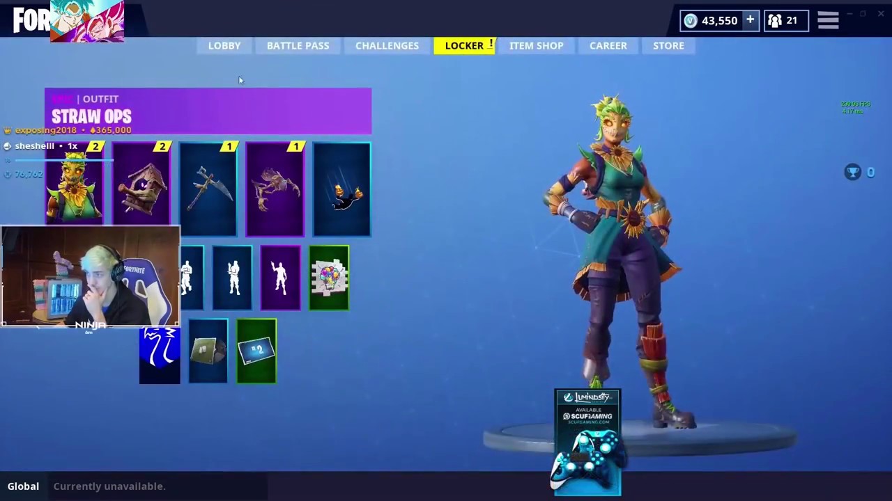 NINJA 'HAY MAN' & 'STRAW OPS' SKINS! + T POSE EMOTE! FORTNITE GAMEPLAYS HIGHLIGHTS