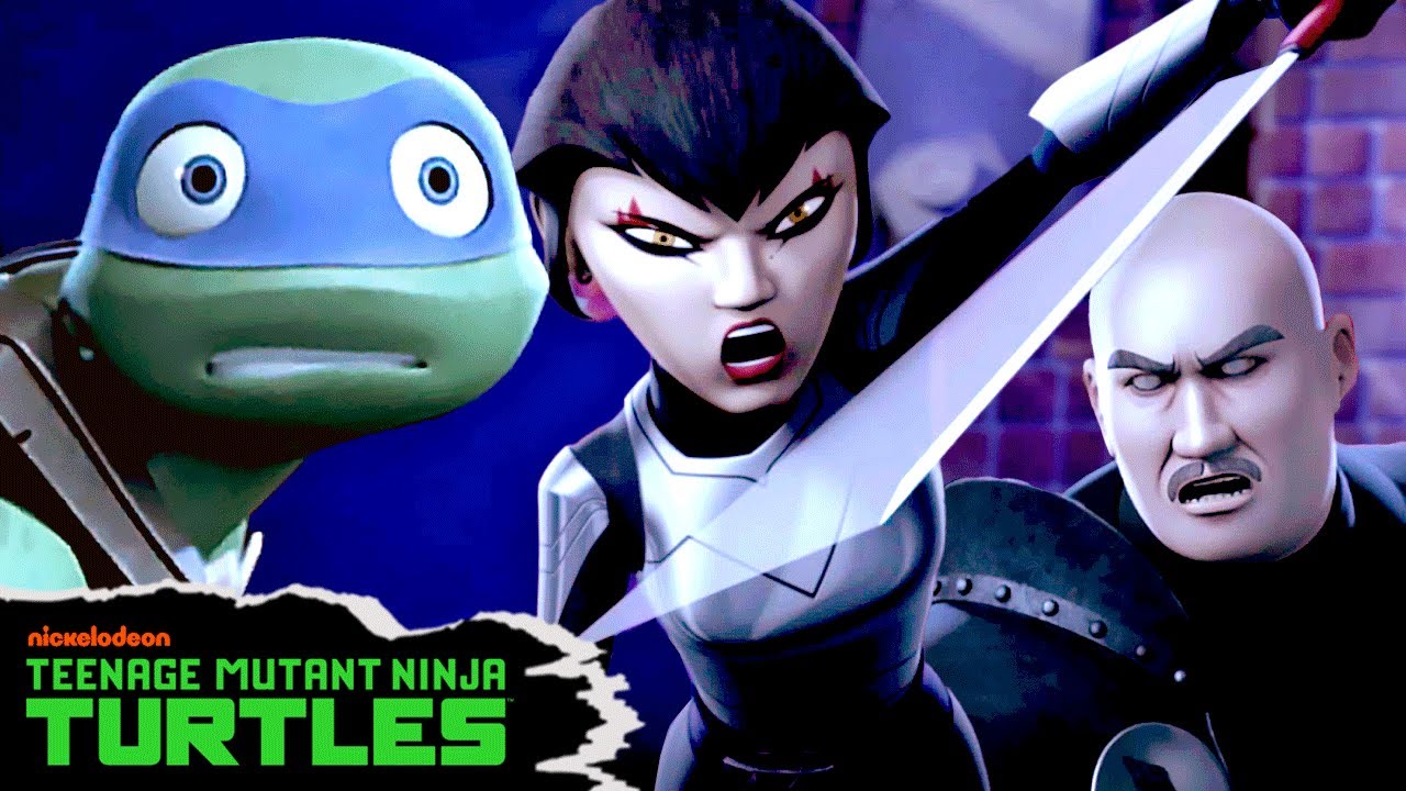 Ninja Turtle Leo and Karai DEFEAT Tatsu! 🗡️ | Full Scene | Teenage Mutant Ninja Turtles