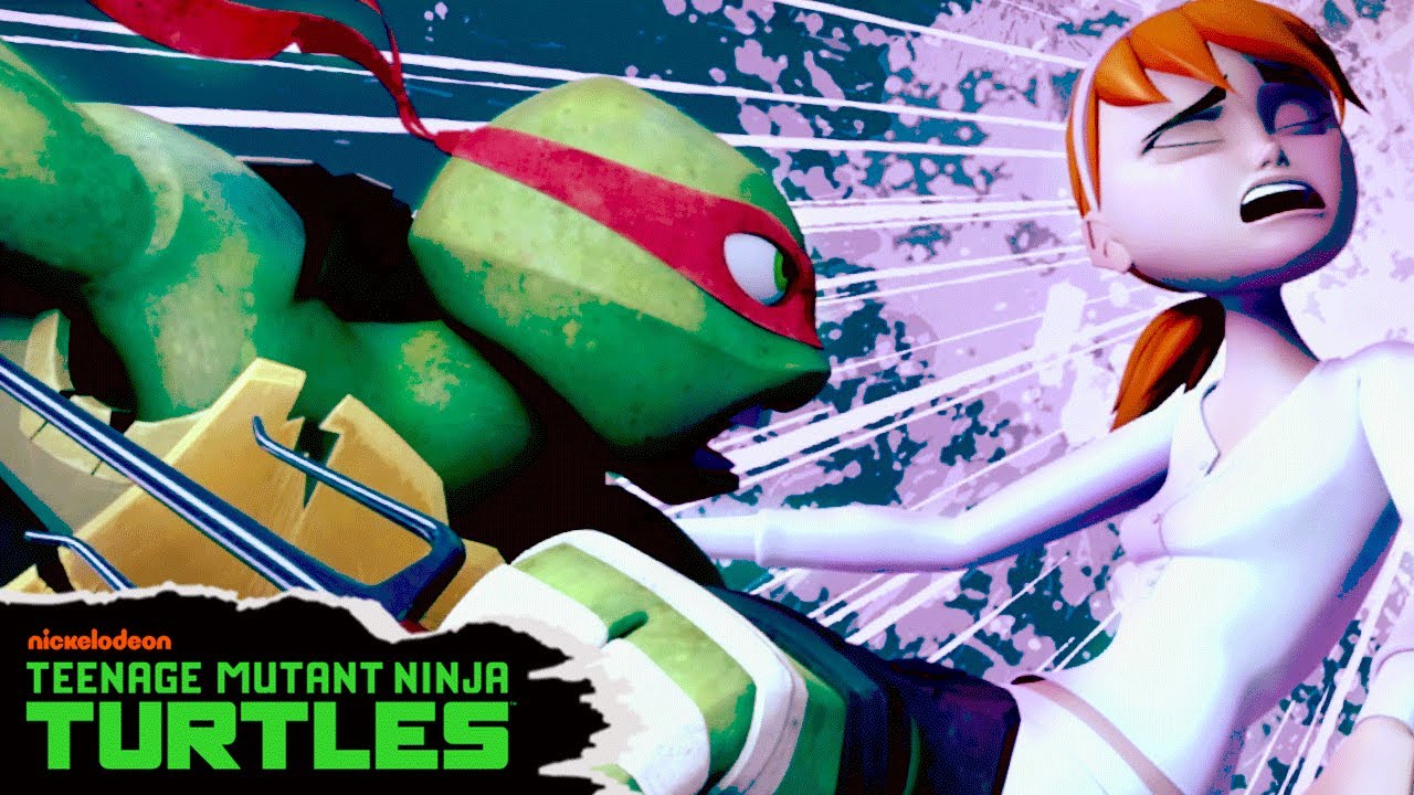 Ninja Turtles Fight April's Clones! 💥 | Full Scene | TMNT