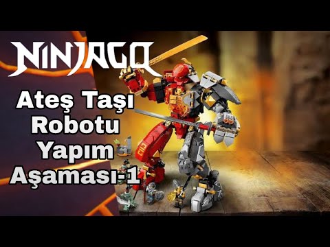 Ninjago: Sezon 13 Ateş Taşı Robotu Yapım Aşaması 1/2 -KMF-