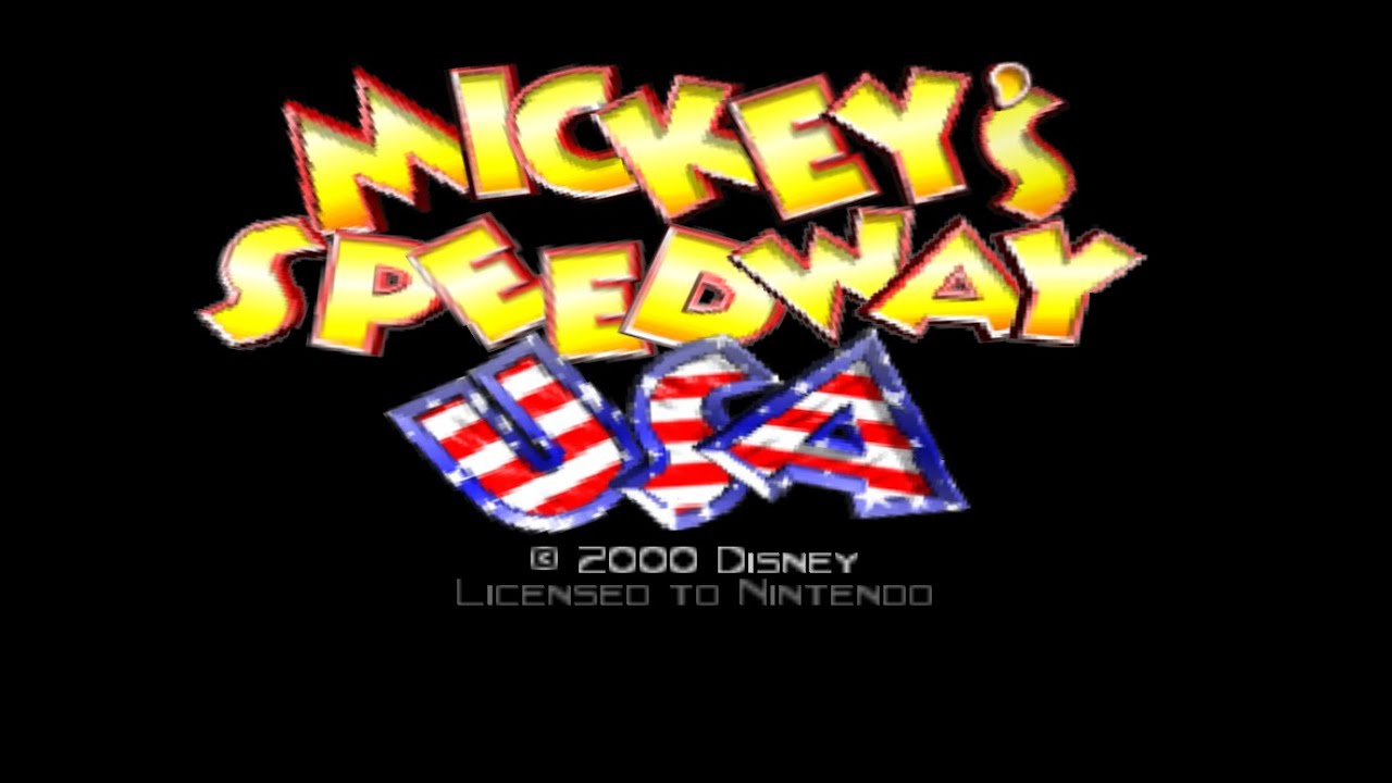 Nintendo 64 Longplay [027] Mickey's Speedway USA