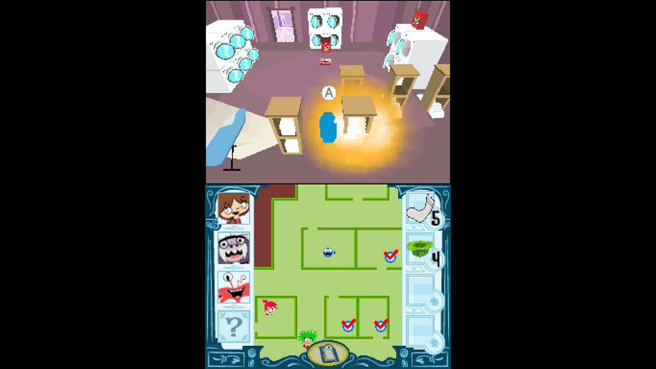 Nintendo DS Longplay [055] Foster's Home for Imaginary Friends: Imagination Invaders