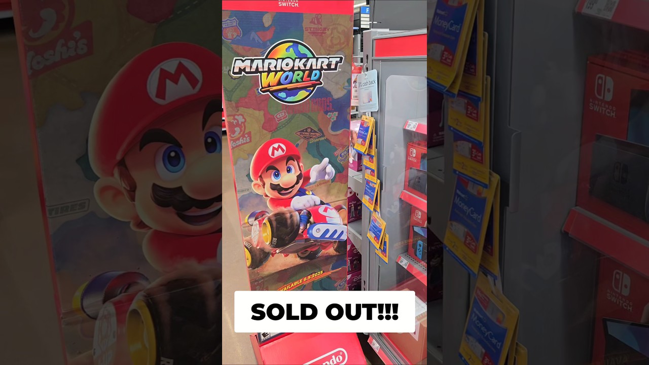 Nintendo Switch 2 Restock at Walmart😱⁉️ #nintendo #nintendoswitch2 #walmart #official #soldout #wow