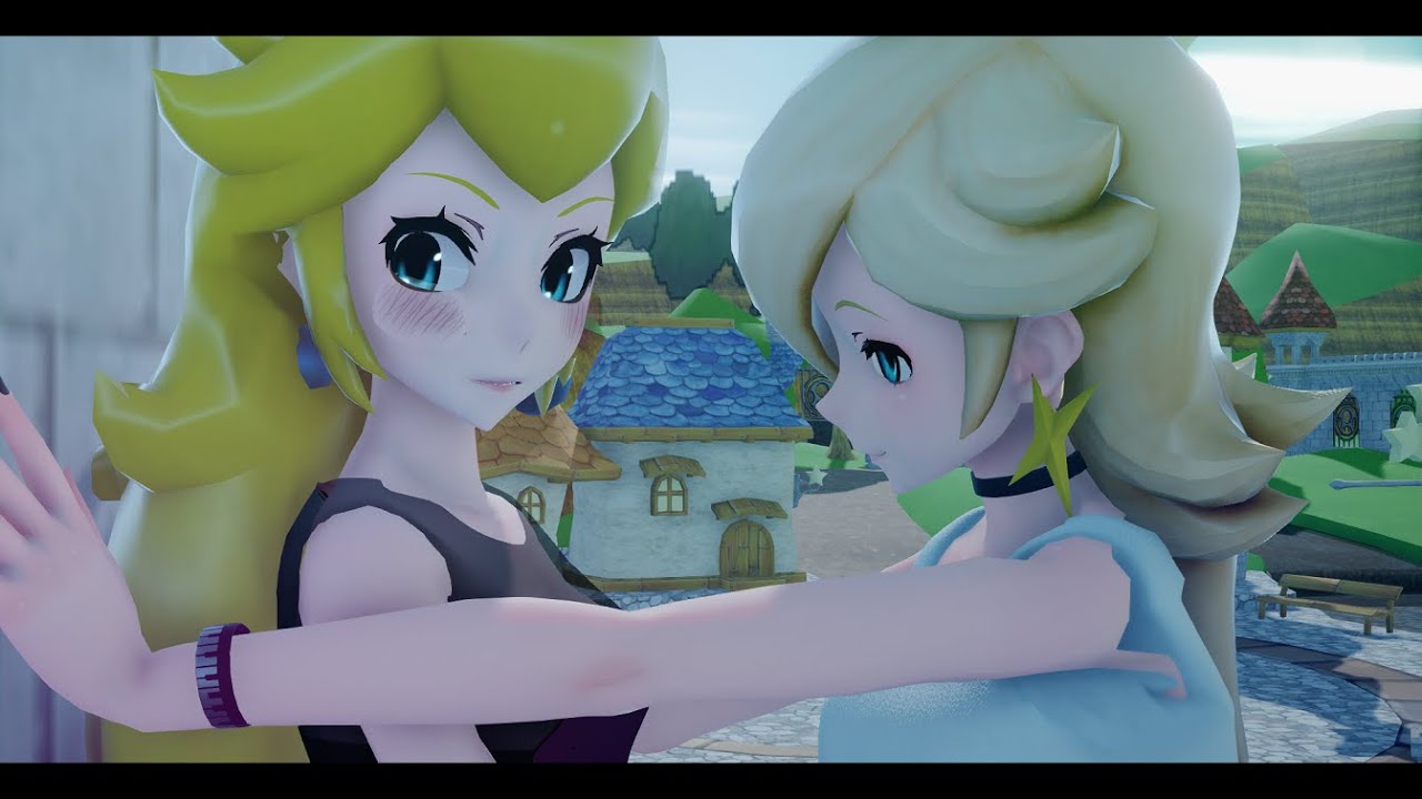 [NintendoMMD] You're hot, cupcake. - Peach and Rosalina