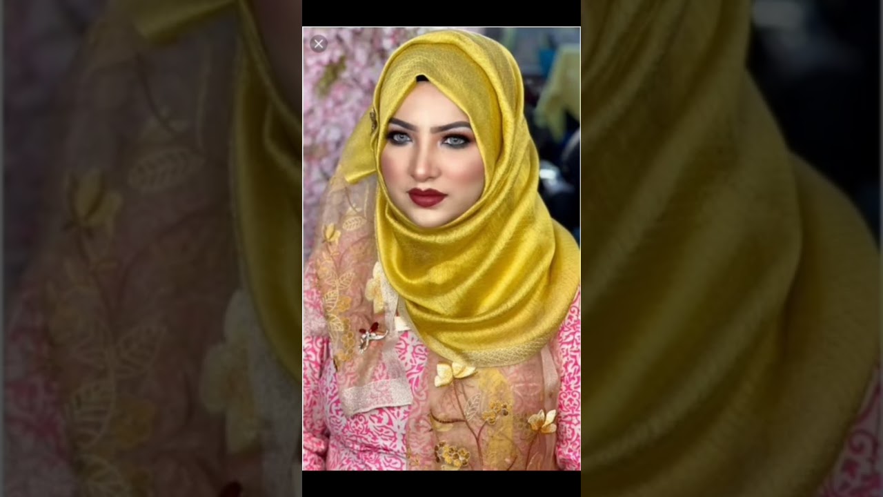 niqab hot girl style hijab Muslim nice look #shorts