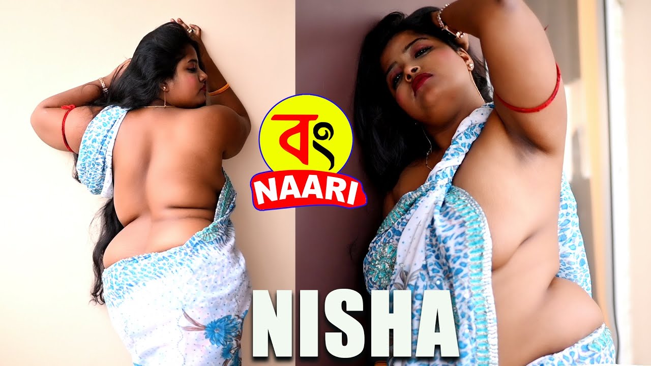 NISHA  | Saree Fashion | Saree Lover | Bong Saree / BONG FASHION /red saree