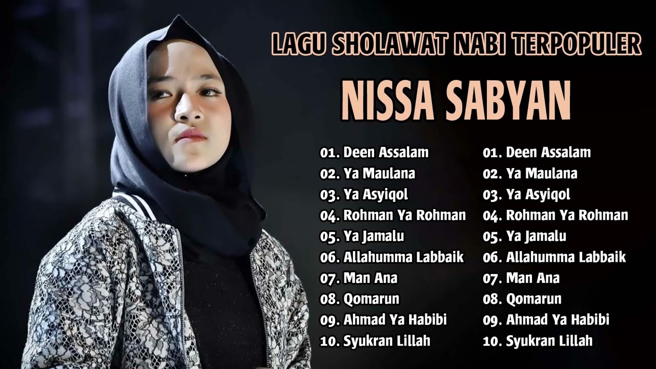 Nissa Sabyan [ Full Album 2024 ] LAGU SHOLAWAT NABI MERDU TERBARU 2024 Penyejuk Hati