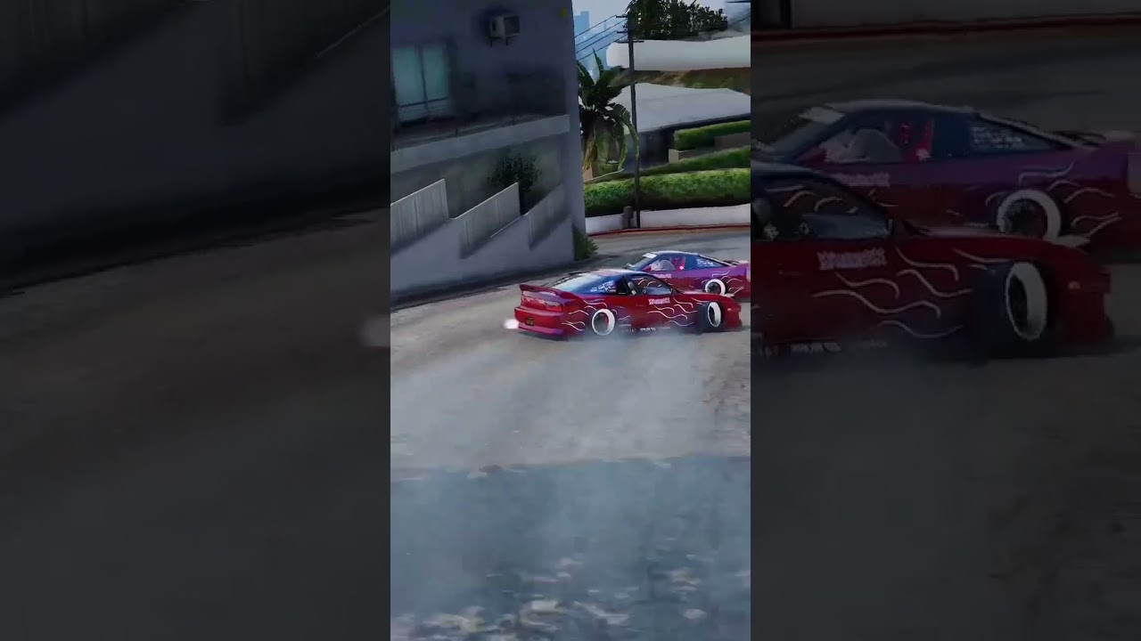 Nissan 240sx DRIFT  GTA 5 #shorts #gta5 #gtav #gtavmods #nissan #drift #drifting