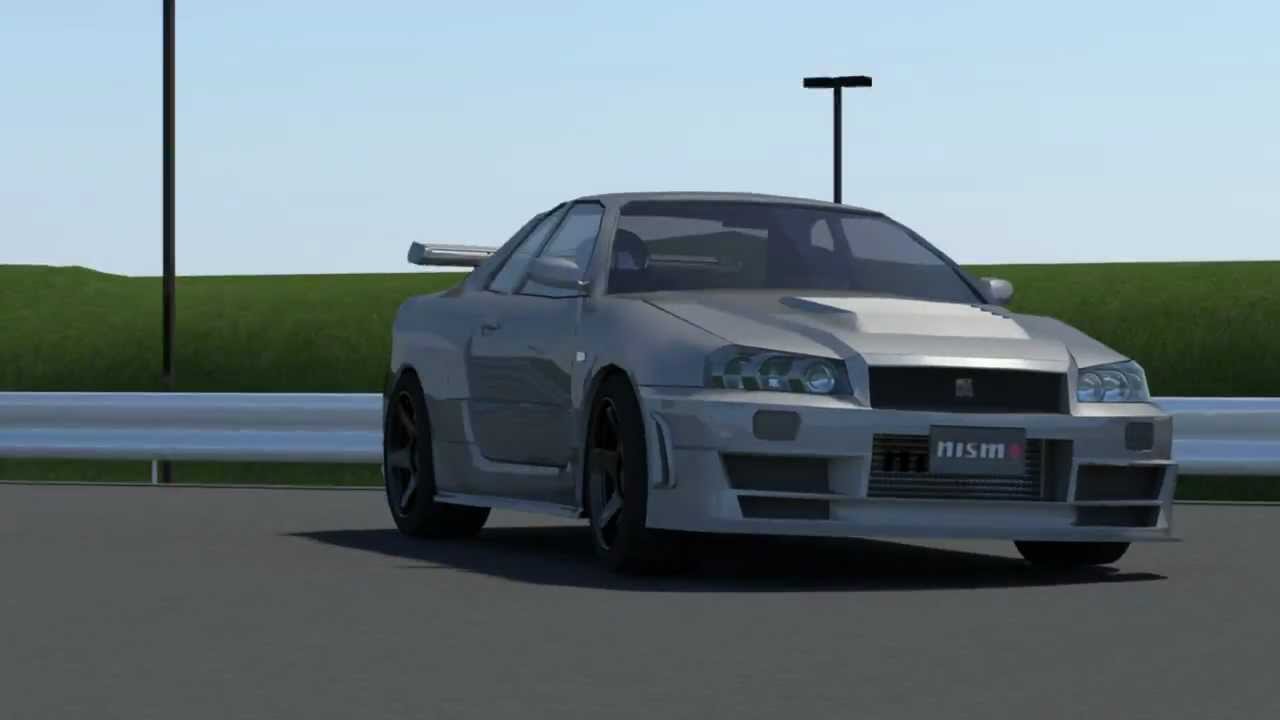 Nissan R34 GTR Nismo Z-Tune [3D Animation]
