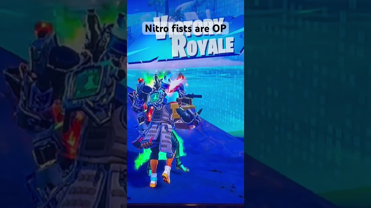 Nitro fists are OP #music #hiphop #rap #fortnite #fortniteclips #gaming