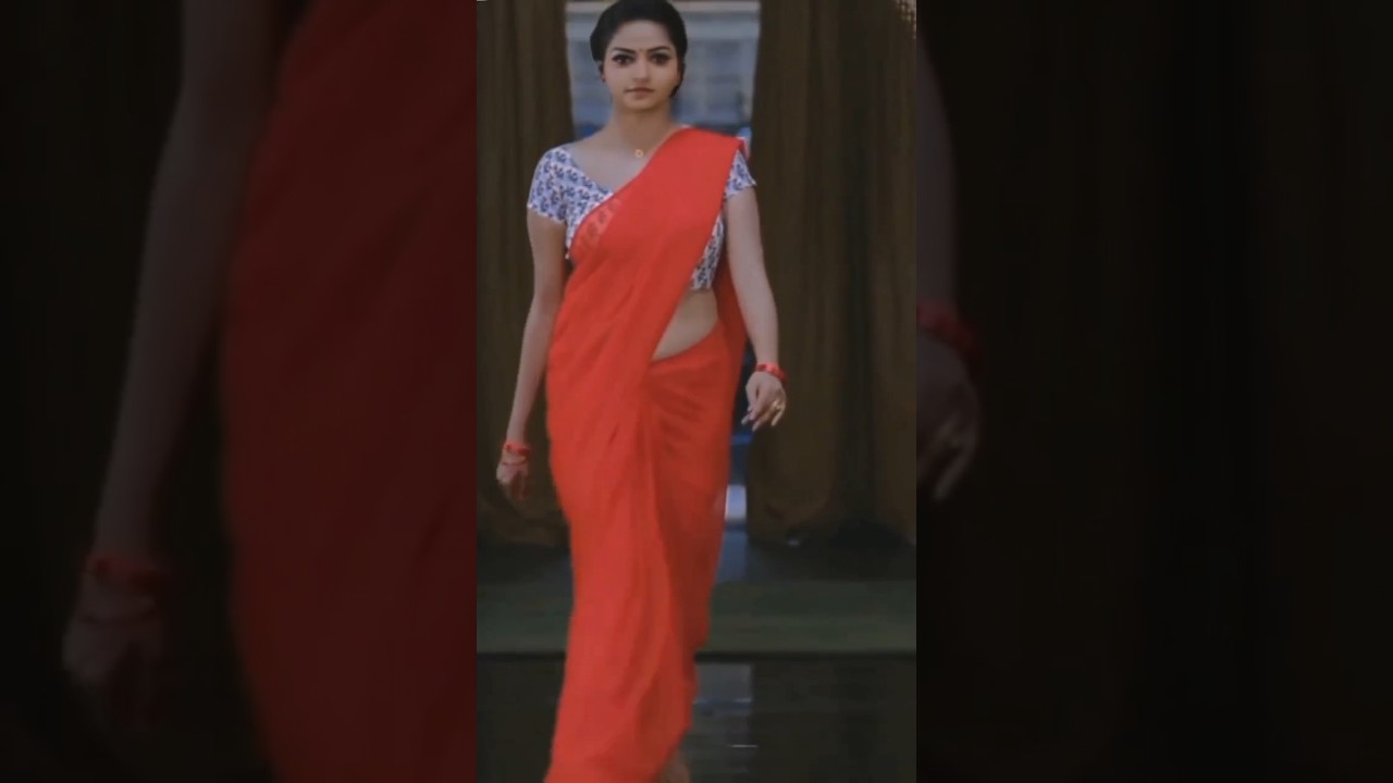Nitya Ram tv serial actress in red saree