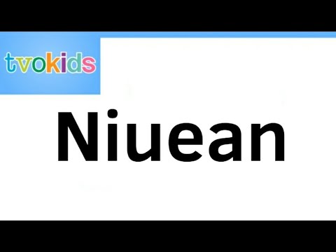 Niuean Alphabet Song