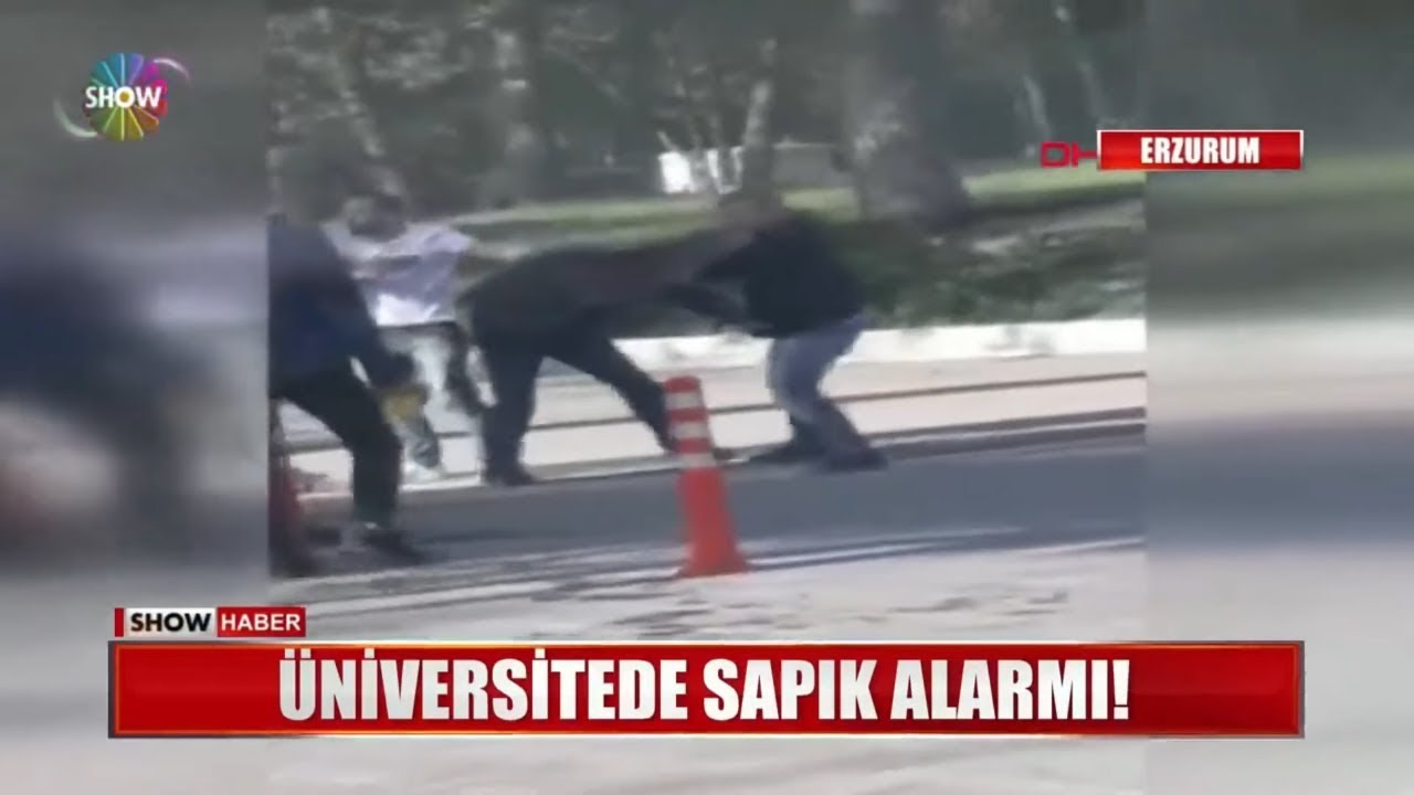 Üniversitede sapık alarmı!