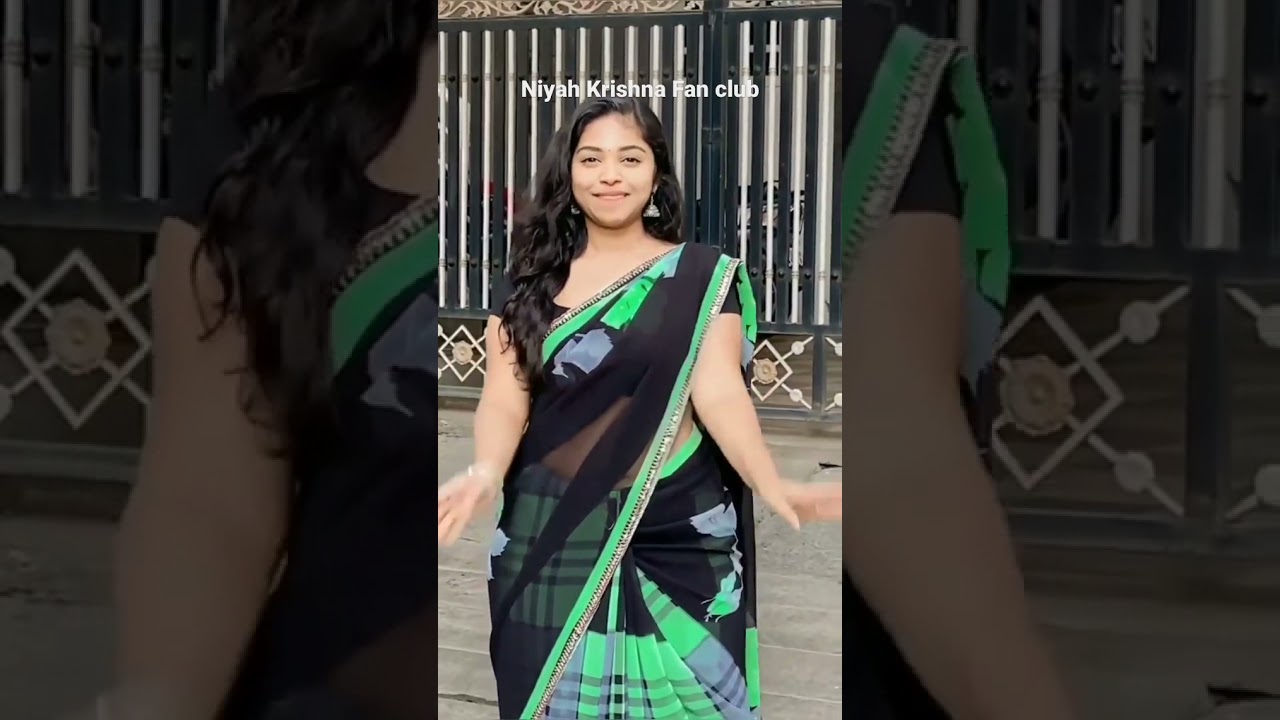 Niyah Krishna in traditional saree