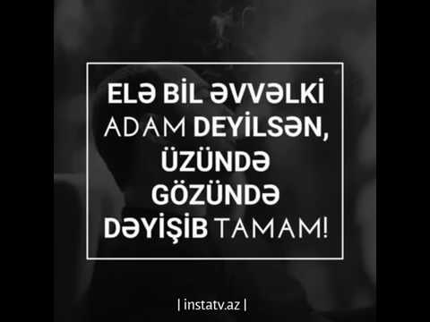 Niye soymusan menden azer seni cox sevirem sen menden soyusanda men senden soyumaram