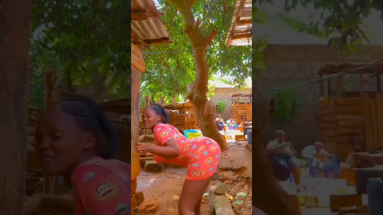 Njoki Murira Kenyan Tribe Africa Women twerking ❤️ ❤️💕 #shorts