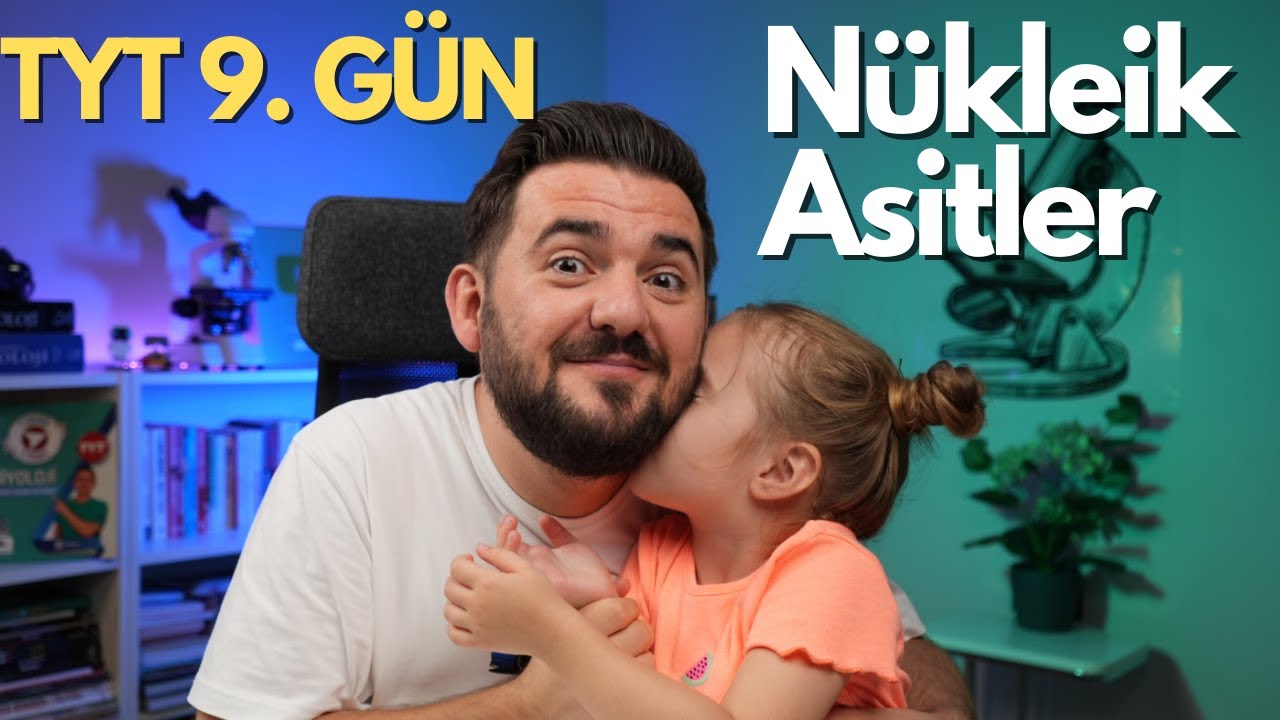 Nükleik Asitler DNA RNA-1 | 39 Günde TYT Biyoloji Kampı | 9. GÜN | yks2025