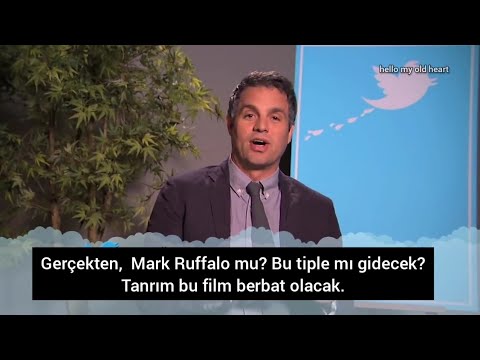 Ünlüler hakında yazılan kötü tweetleri okuyor