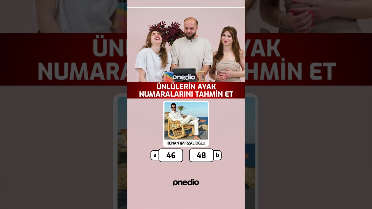 Ünlülerin Ayak Numaralarını Tahmin Et 😂 Demet Özdemir vs Çağatay Ulusoy 😂 #shorts #shortsvideo