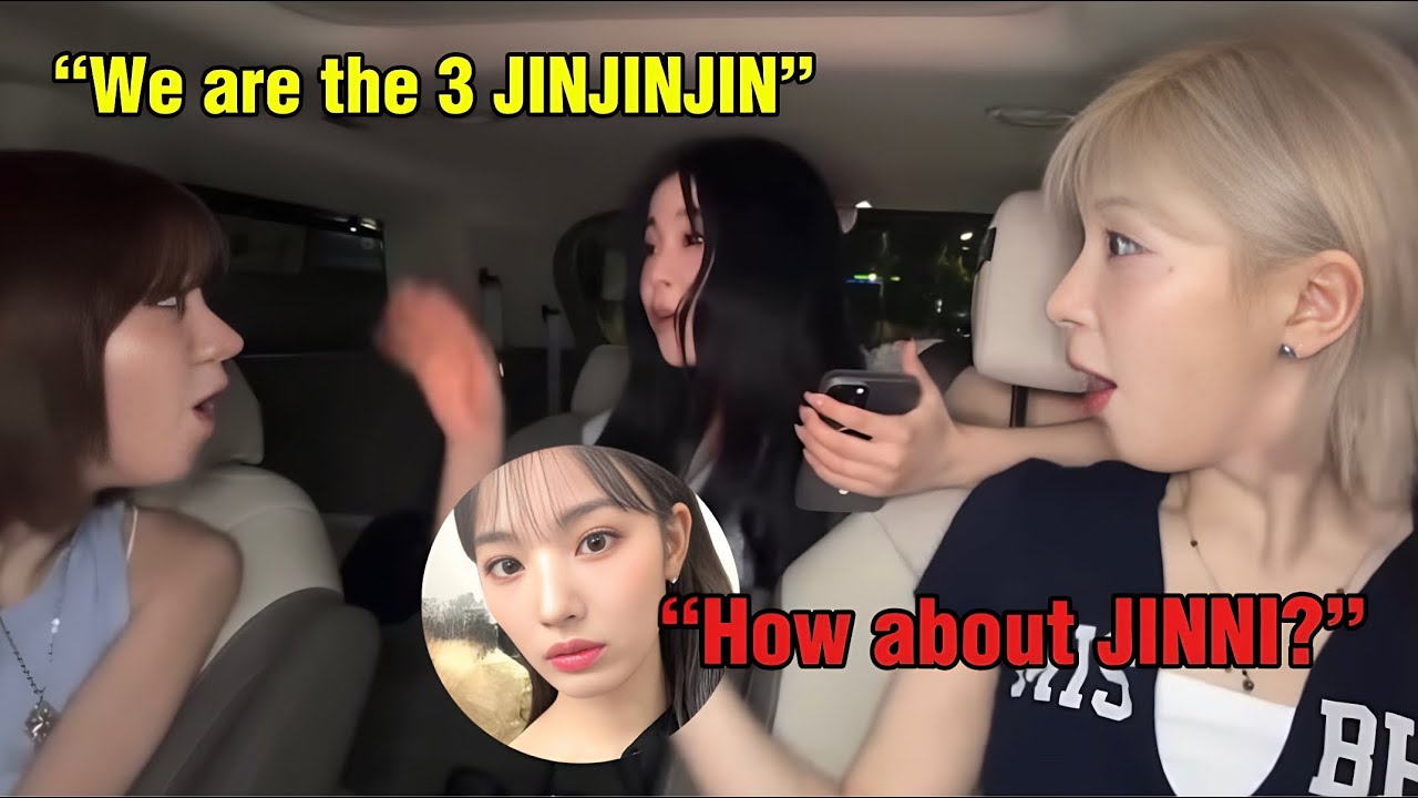 NMIXX members panicking when they almost mentioned JINNI in their latest live