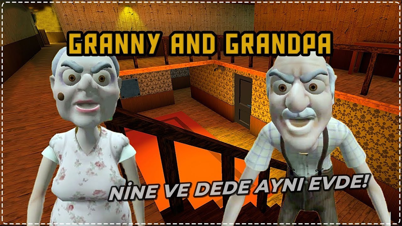 NİNE VE DEDE AYNI EVDE! 😱 | Grandpa And Granny House Escape