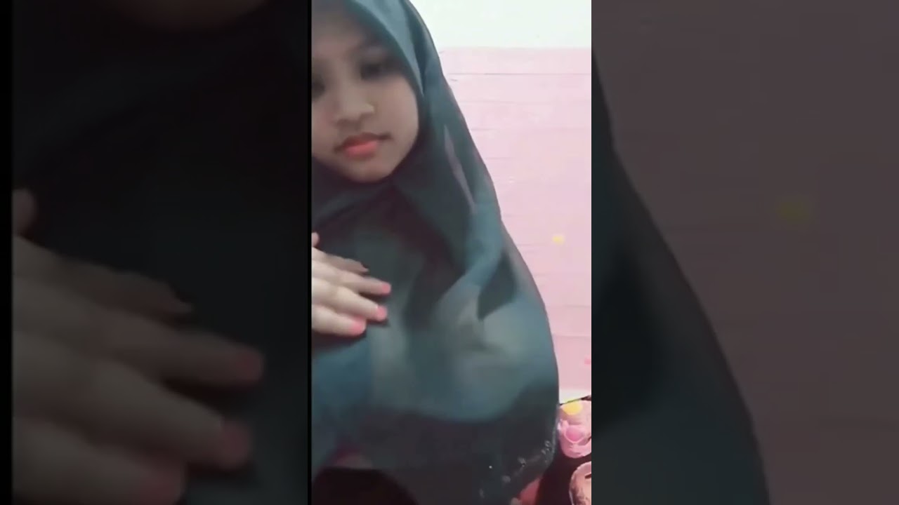 NO BRA  - cewek jilbab - baju tembus pandang - bigo live jilbab