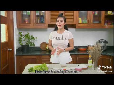 no bra nyeplak jelas banget#part 2 Pong's kitchen