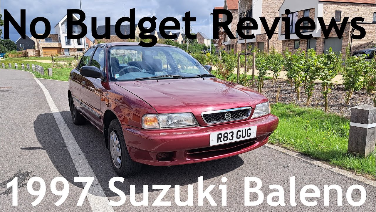 No Budget Reviews: 1997 Suzuki Baleno 1.6 GLX Saloon (Esteem/Cultus Crescent)