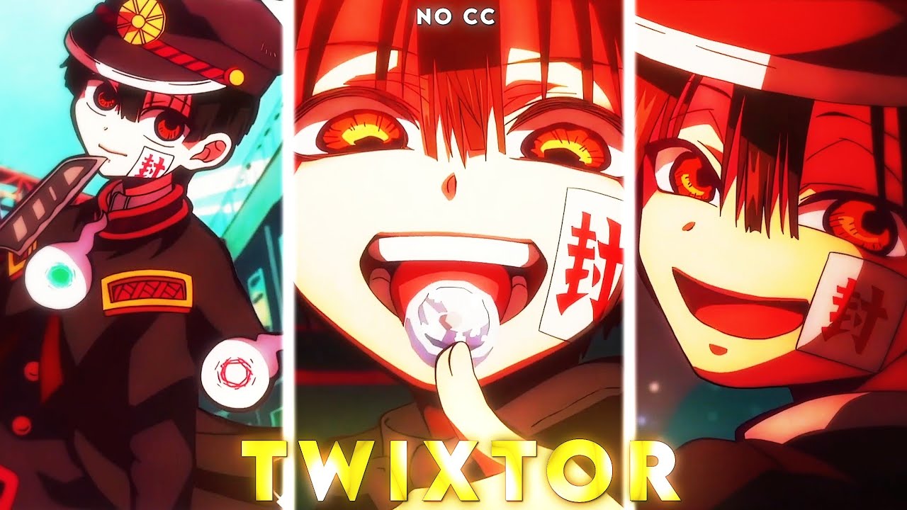 (NO CC) Hanako 4k Twixtor Clips For Editing (Toilet-Bound Hanako-kun)