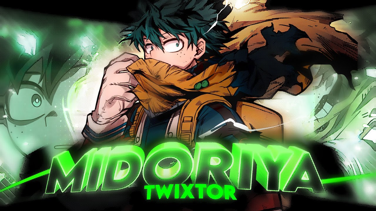 (NO CC) Izuku Midoriya (Deku) 4k Twixtor Clips For Editing S7 (My Hero Academia)