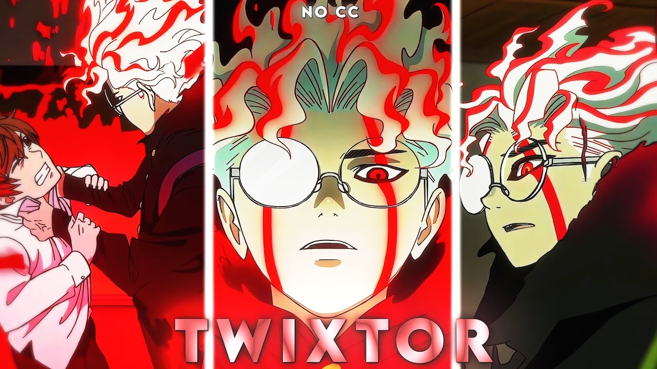 (NO CC) Okarun EP 05 - 06 4k 60fps Twixtor Clips For Editing (Dandadan)