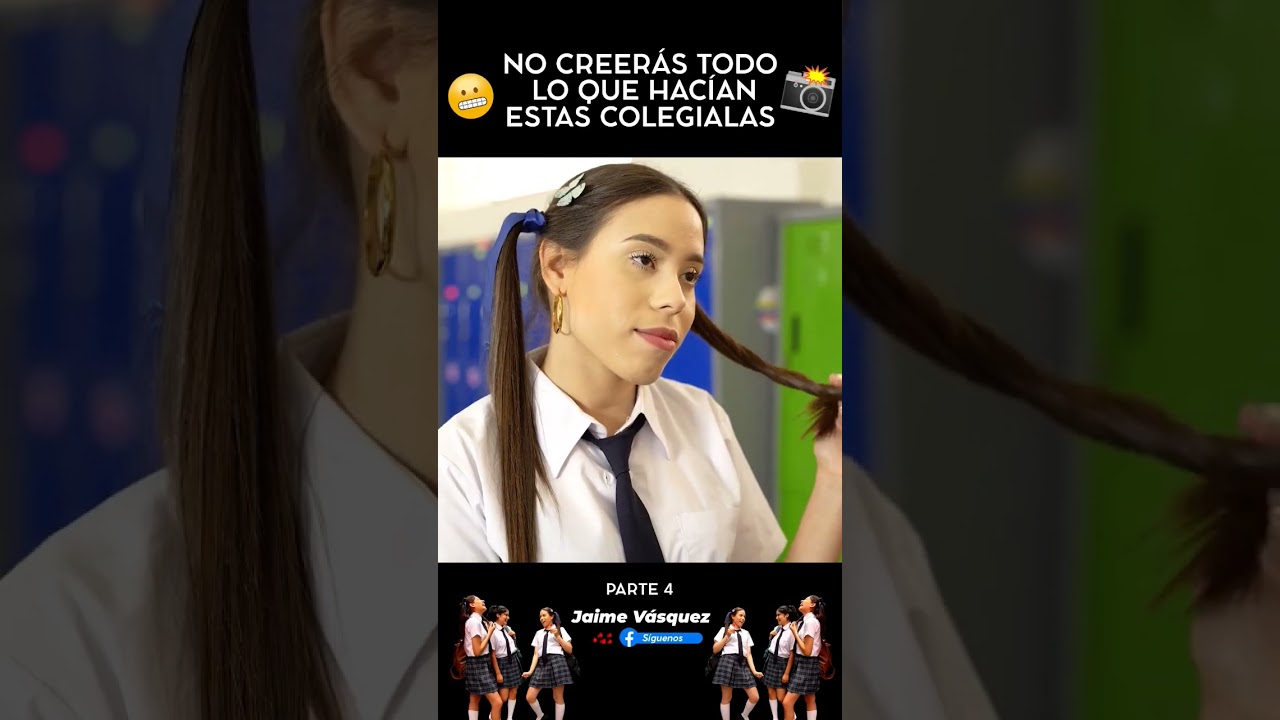 No creerás lo que hacían estas c0legialas 😳📸🙈🙀