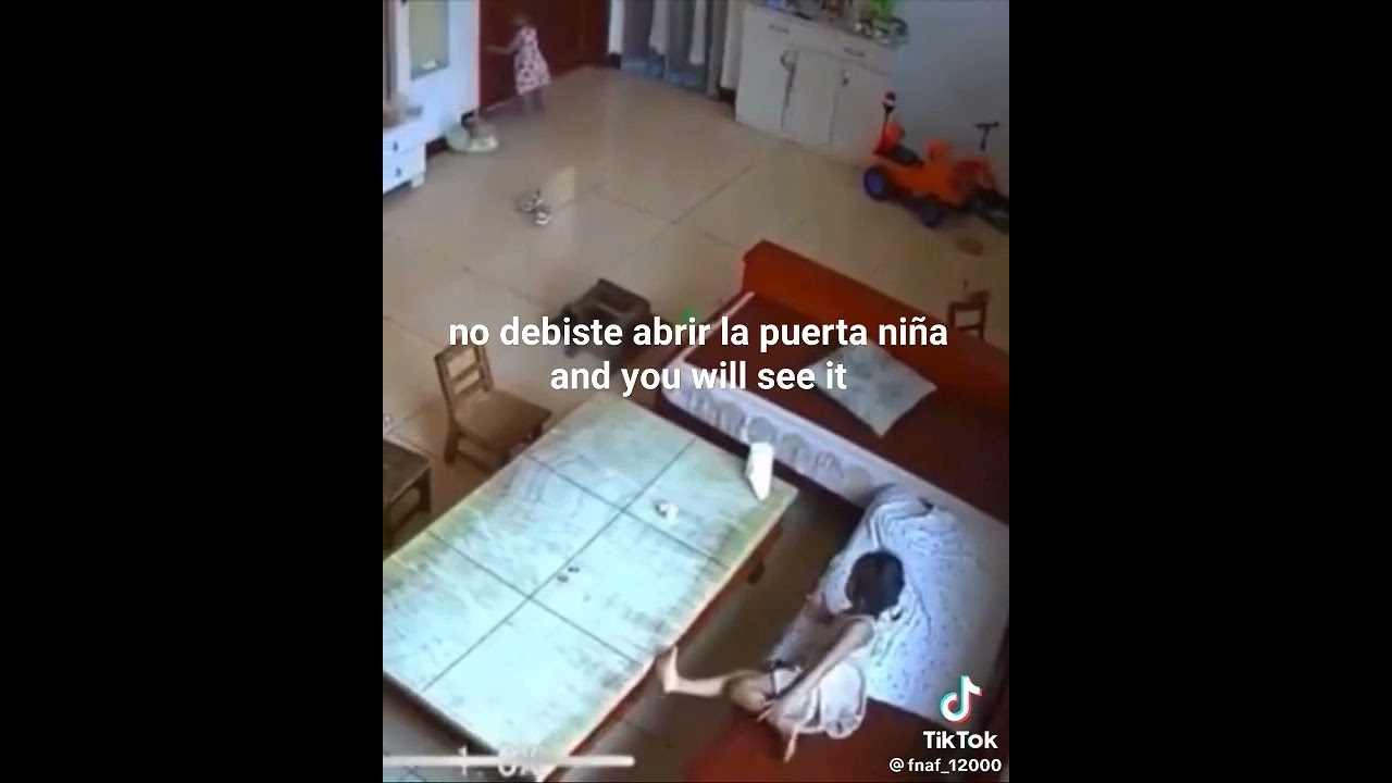 no debiste abrir la puerta niña and you will see it (Sensitive people should skip this video)#news