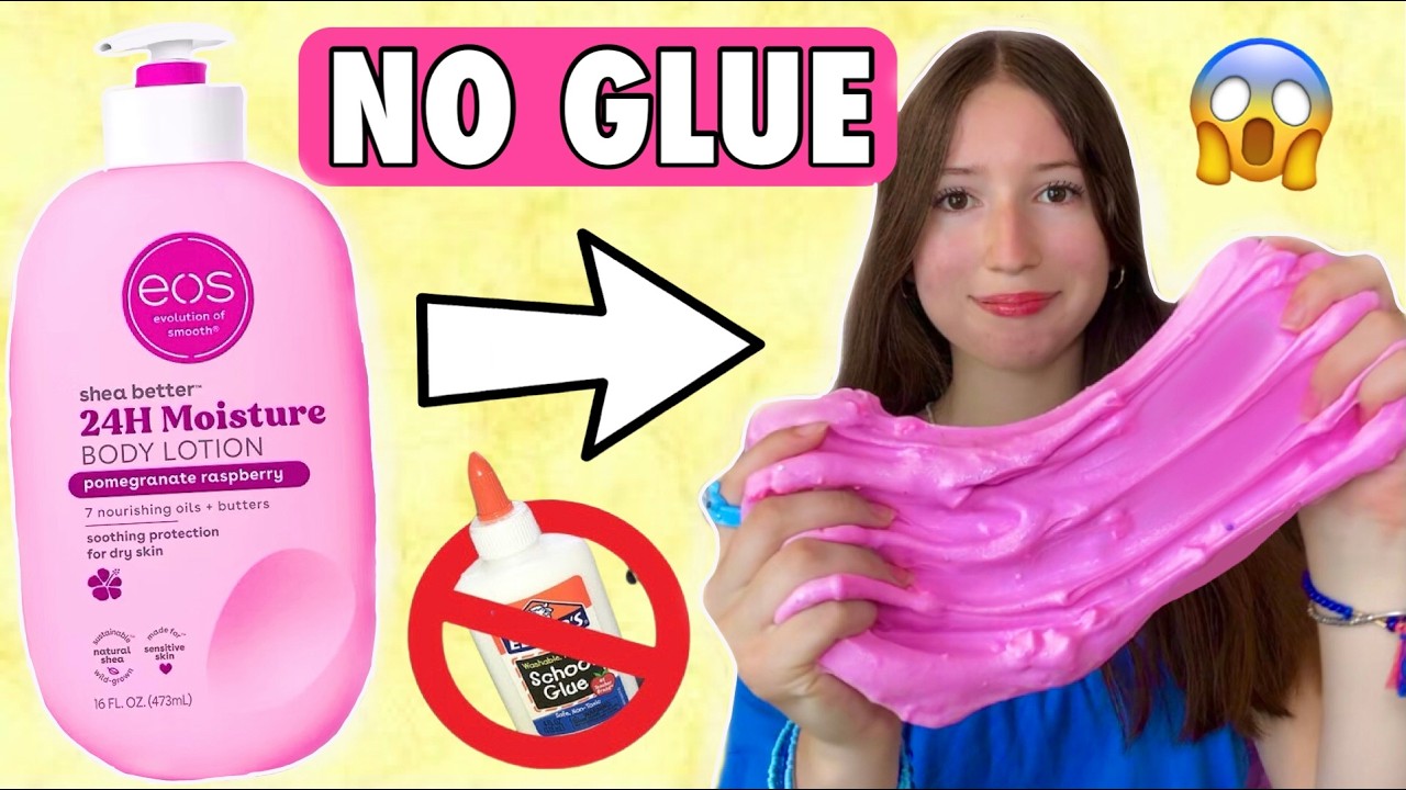NO GLUE SLIME Recipes that ACTUALLY WORK! 😱😳 How to Make Slime WITHOUT Glue & Activator