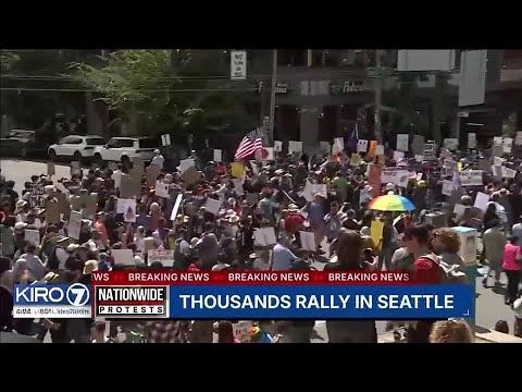 'No Kings' rallies take over Seattle and Puget Sound