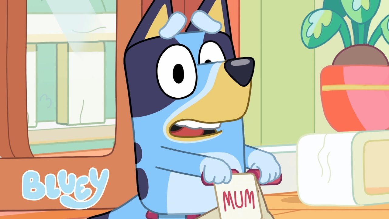 No More Squabbling! 😮 💌 | Bluey Season 2 Highlight - Postman | Bluey