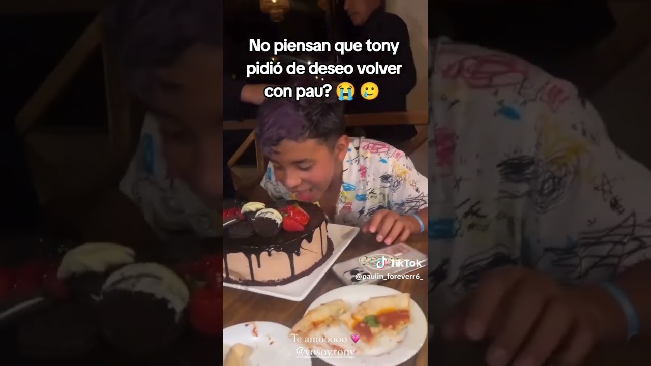 NO PIENSAN QUE TONY PIDIÓ DE DESEO VOLVER CON PAU ? 😭🥲