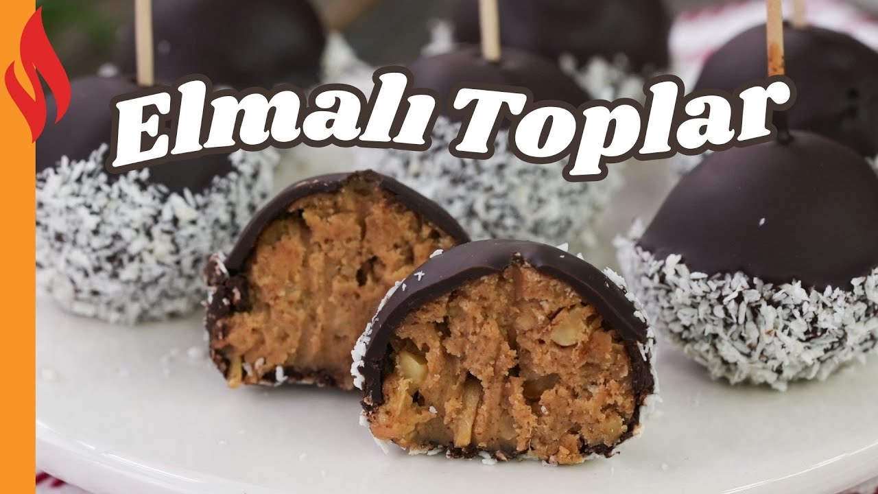 No-Bake Apple Biscuit Balls Made in 10 Minutes! 🤩 Simple & Delicious Snack Recipe
