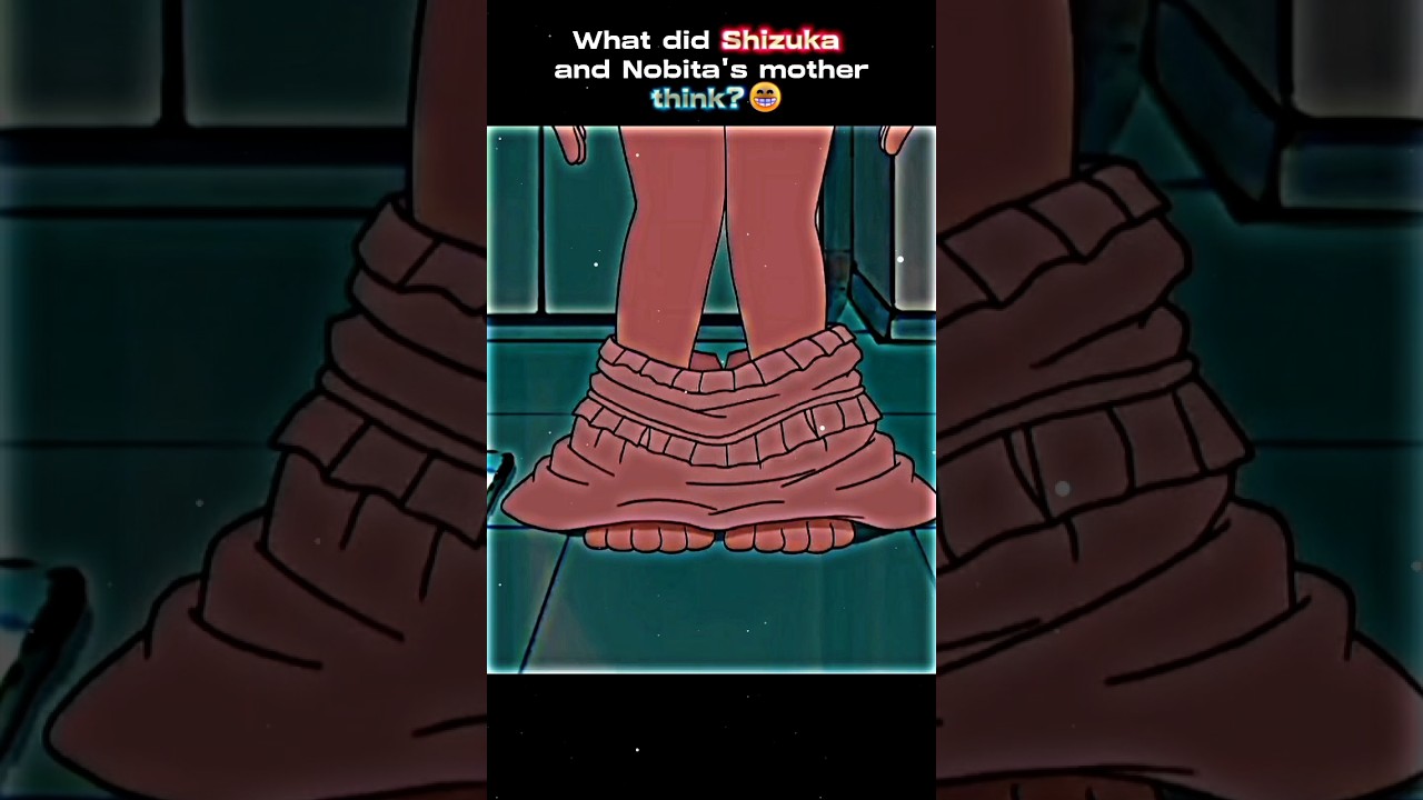 nobita called shizuka in his bathroom 😁😁... #shorts #youtubeshorts #anime #viral #edit #doraemon