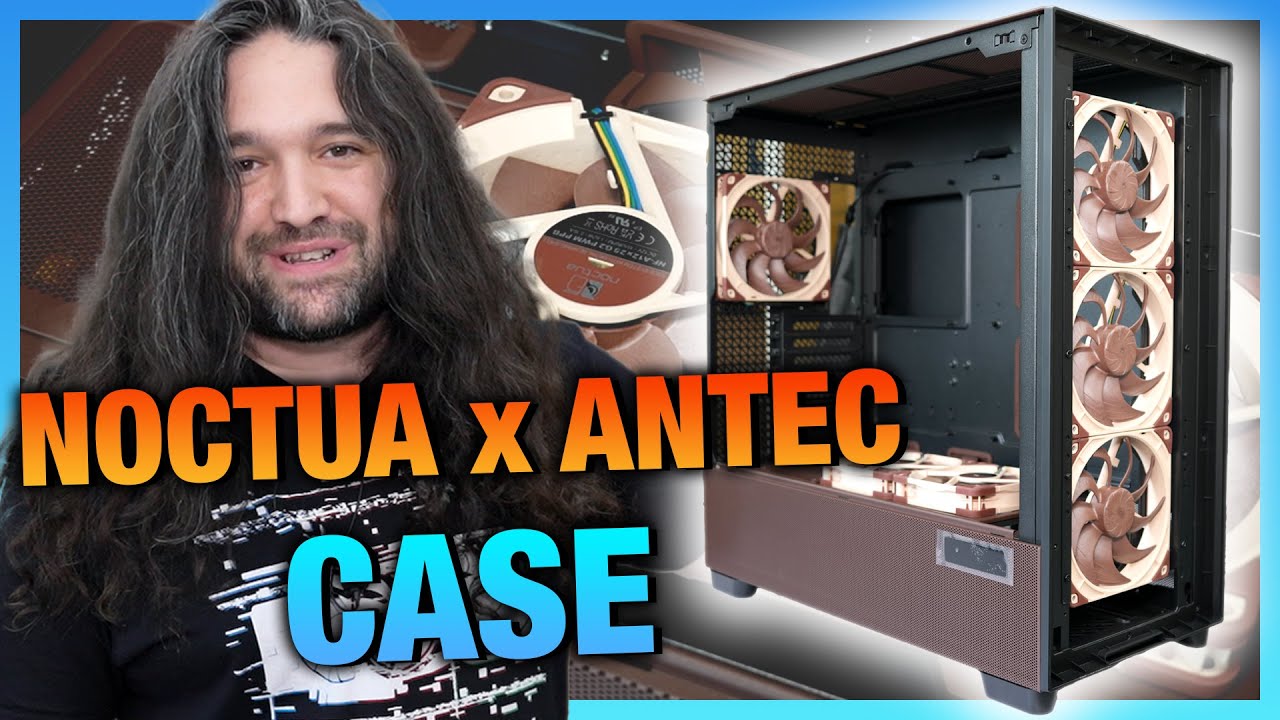 Noctua Case x Antec Flux Pro, New Antec 900, & High Airflow Cases