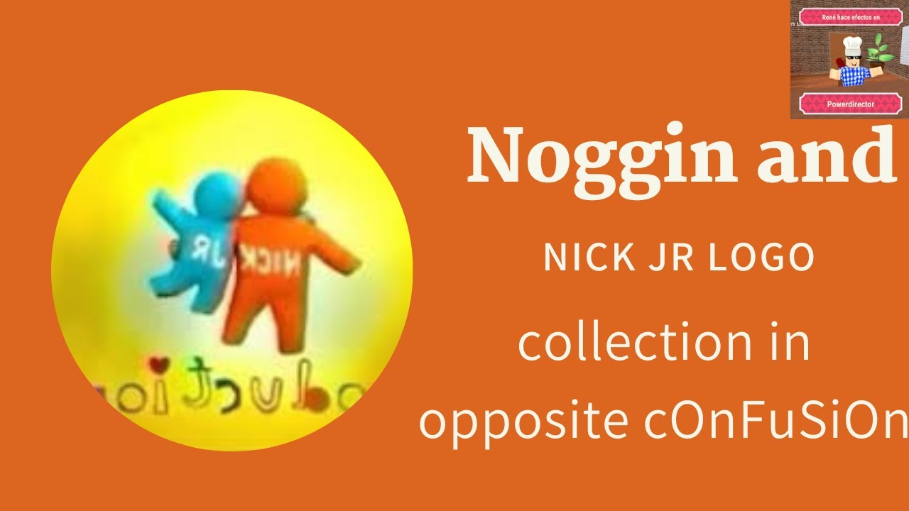 Noggin And Nick Jr Logo Collection In Opposite cOnFuSiOn