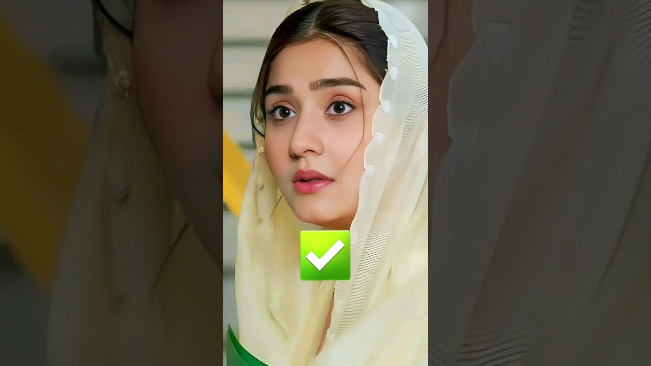 Non Muslim girl hair style wrong V/s right hijab Muslim ✔️ #status #shorts #viral #islam