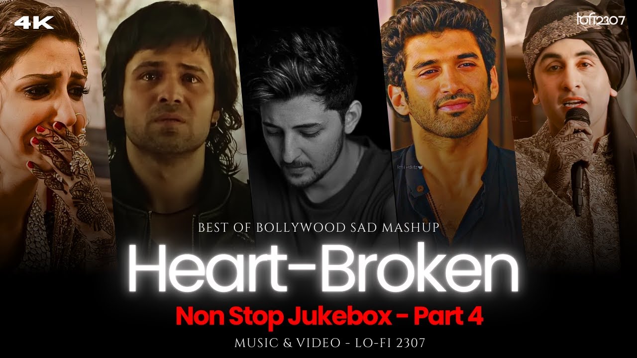 NON STOP HEART-BROKEN 💔SAD MASHUP PART - 4 | Best Broken/Sad Playlist By @lofi2307  | #instatrending