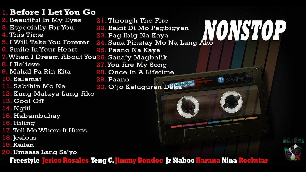 Nonstop OPM sa Tag Ulan Songs- Freestyle, MYMP, Yeng, Nina, Top Suzara, Jimmy Bondoc