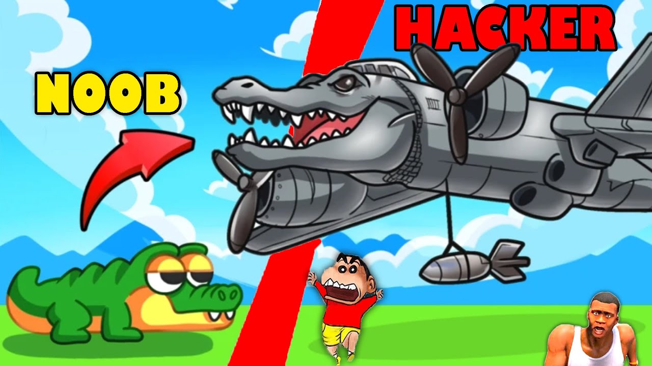NOOB vs PRO vs HACKER in BRAINROT EVOLUTION ROBLOX with SHINCHAN and CHOP